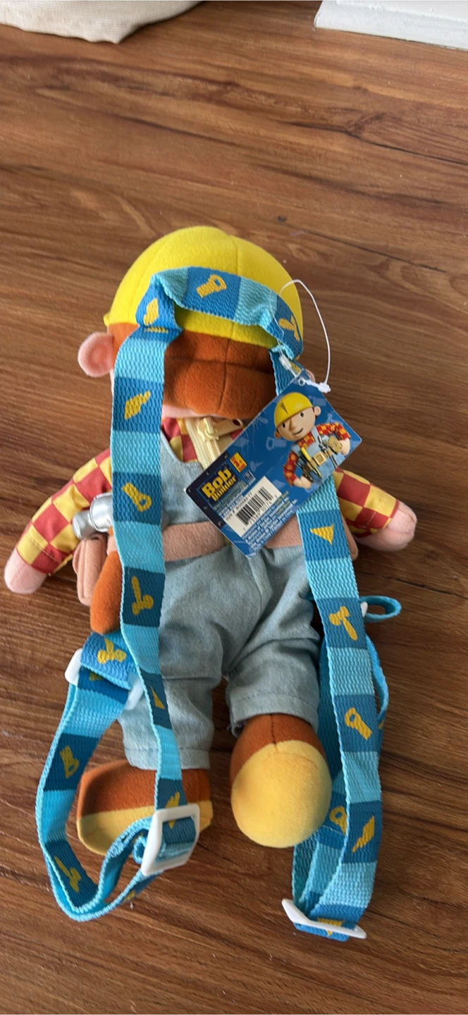 Bob the Builder Plush Backpack