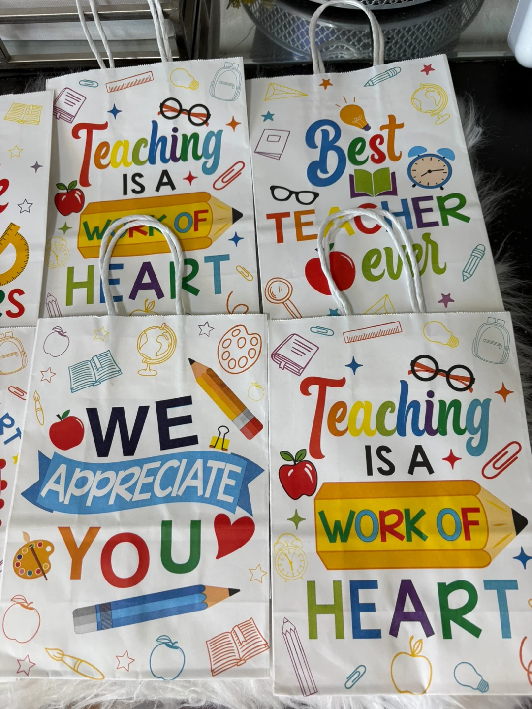 Teacher Appreciation Gift Bags - Pack of 8 - photo 2