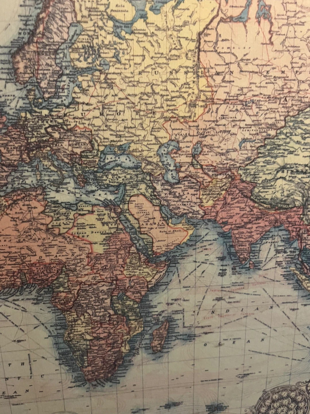 Mounted World Map - photo 4