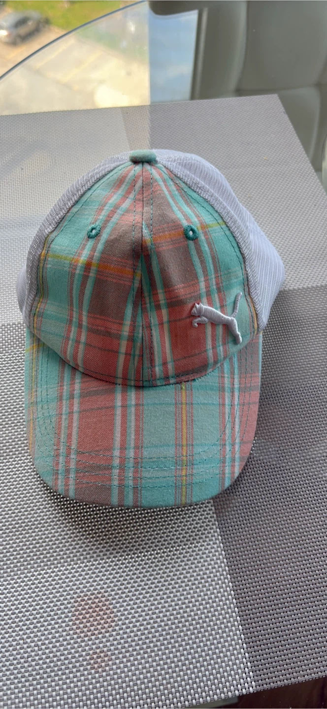 Puma Plaid kids Hat