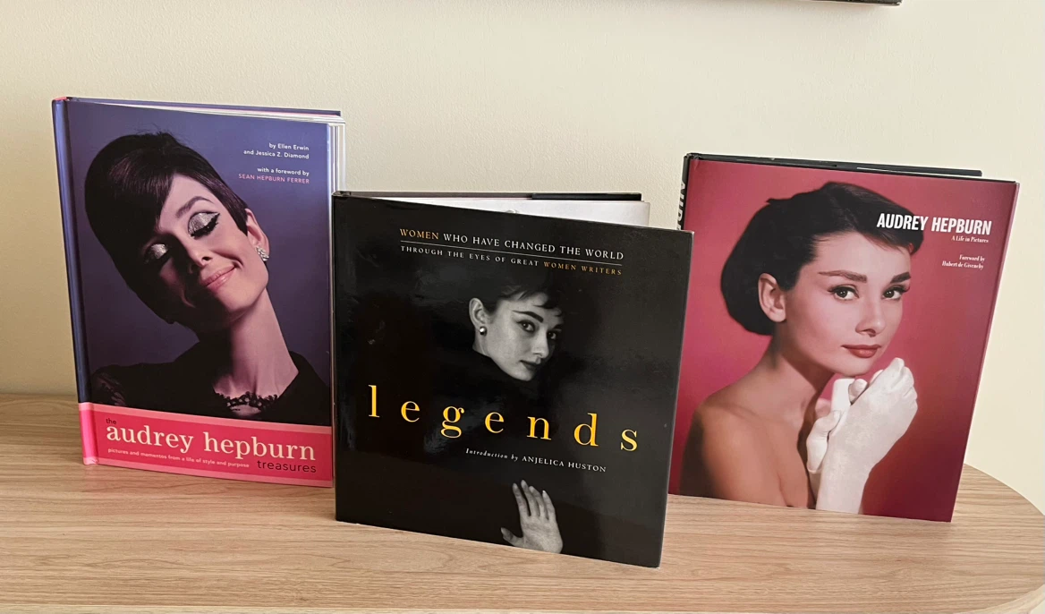 Bundle of 3 Audrey Hepburn Books