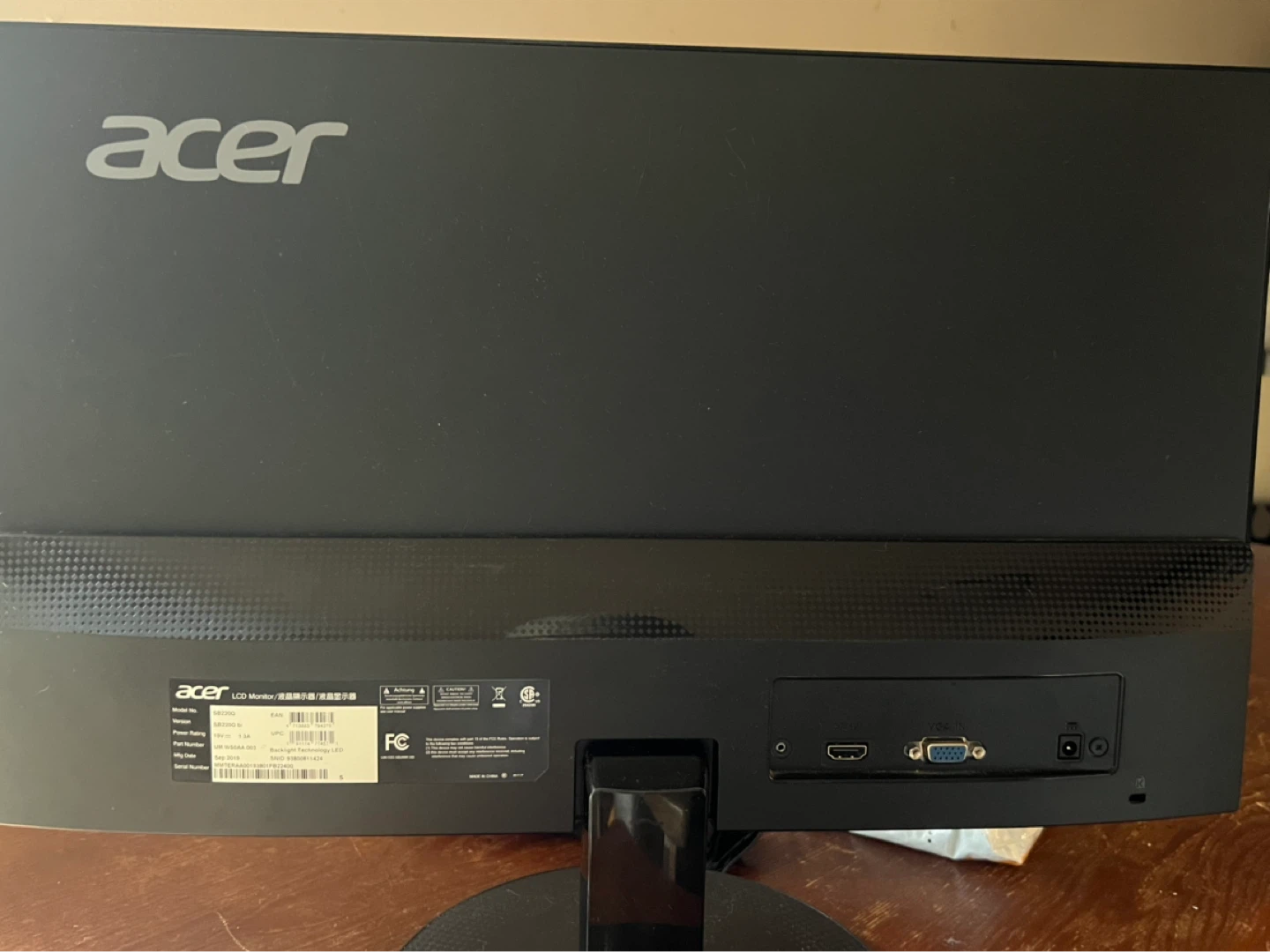 Acer LCD Monitor - photo 2