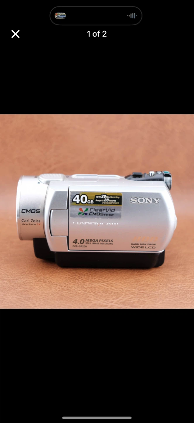 Sony Handycam DCR-SR200 40GB Hard Disk Drive Camcorder