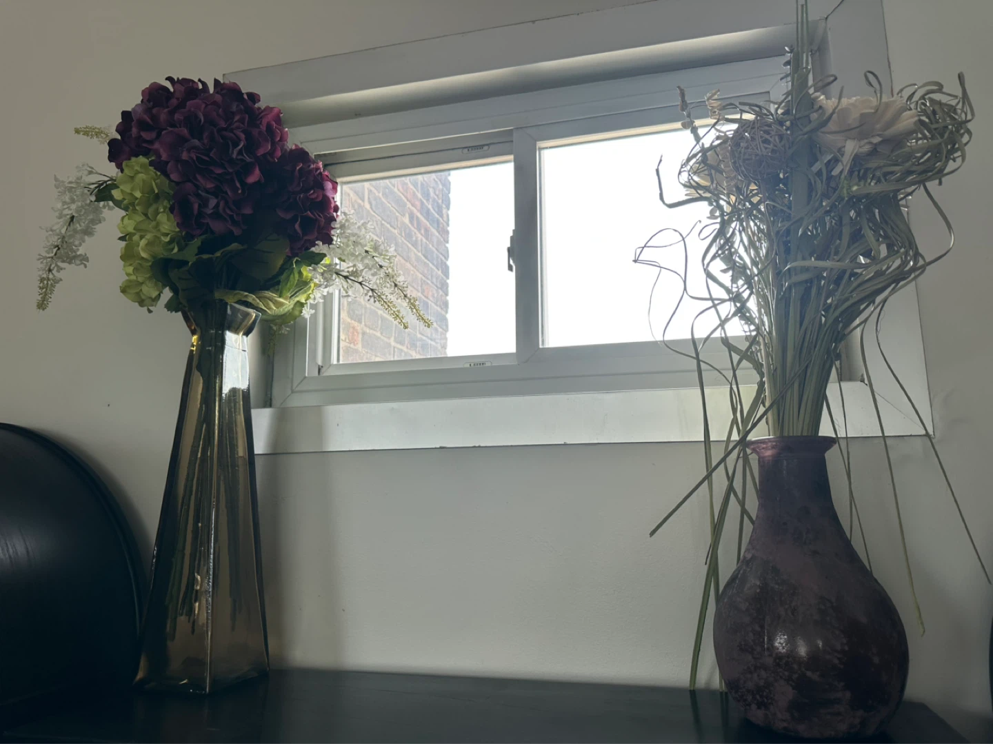 Lot - Decorative Vases with Faux Flowers