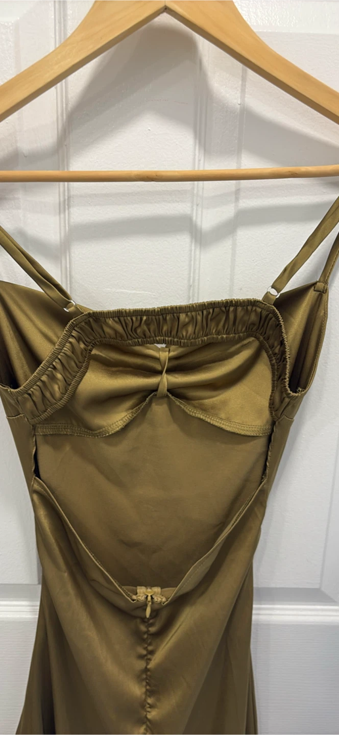 Satin Slip Dress - photo 3