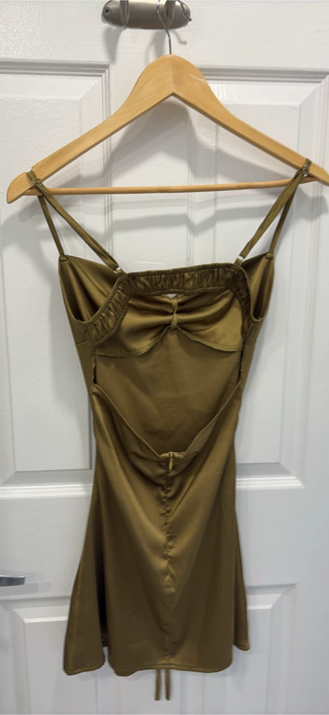 Satin Slip Dress - photo 4