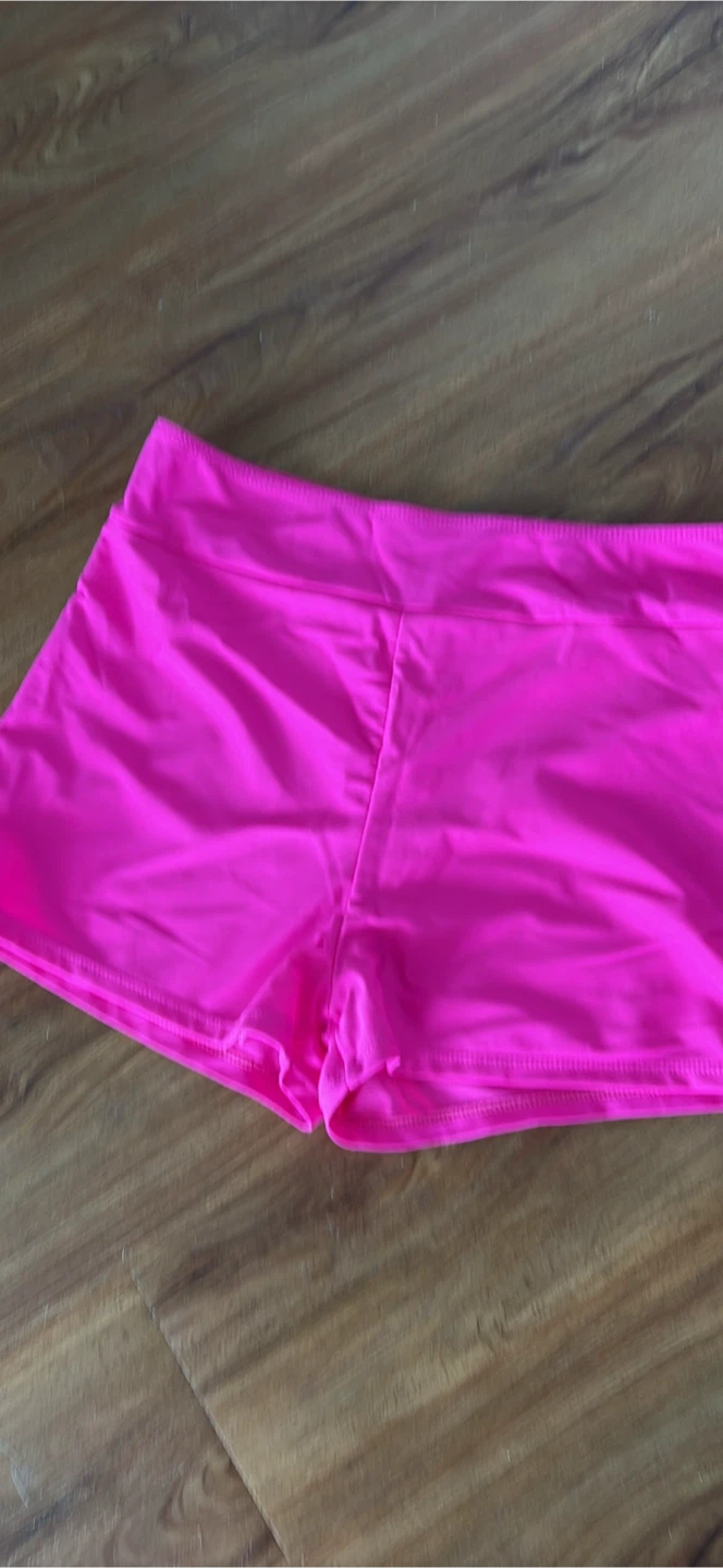 Pair of Athletic Shorts (Hot Pink & Black) - photo 2