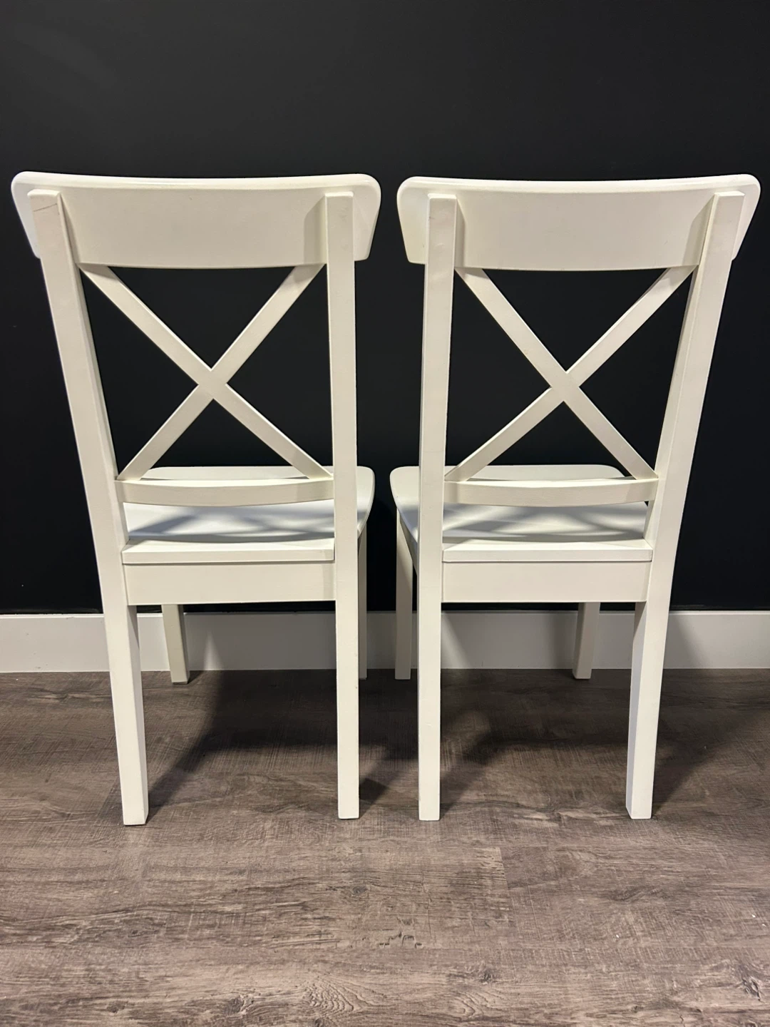 pair of IKEA INGOLF chairs - photo 2