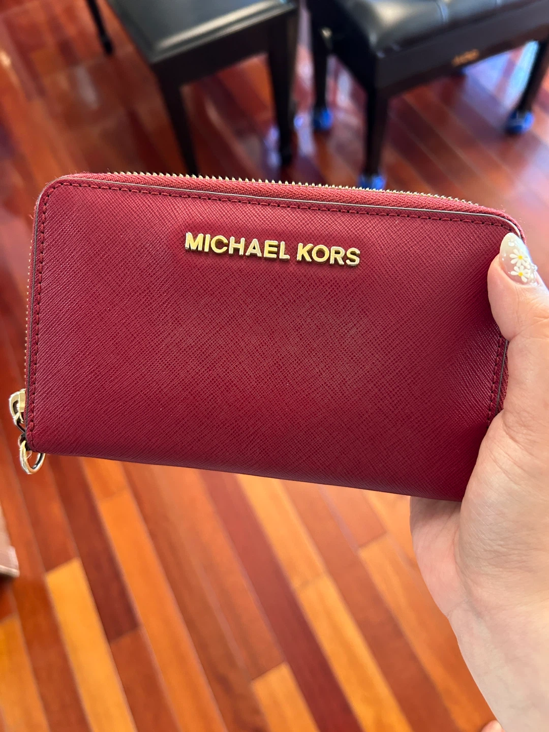 Michael Kors - Jet Set Saffiano Leather wallet