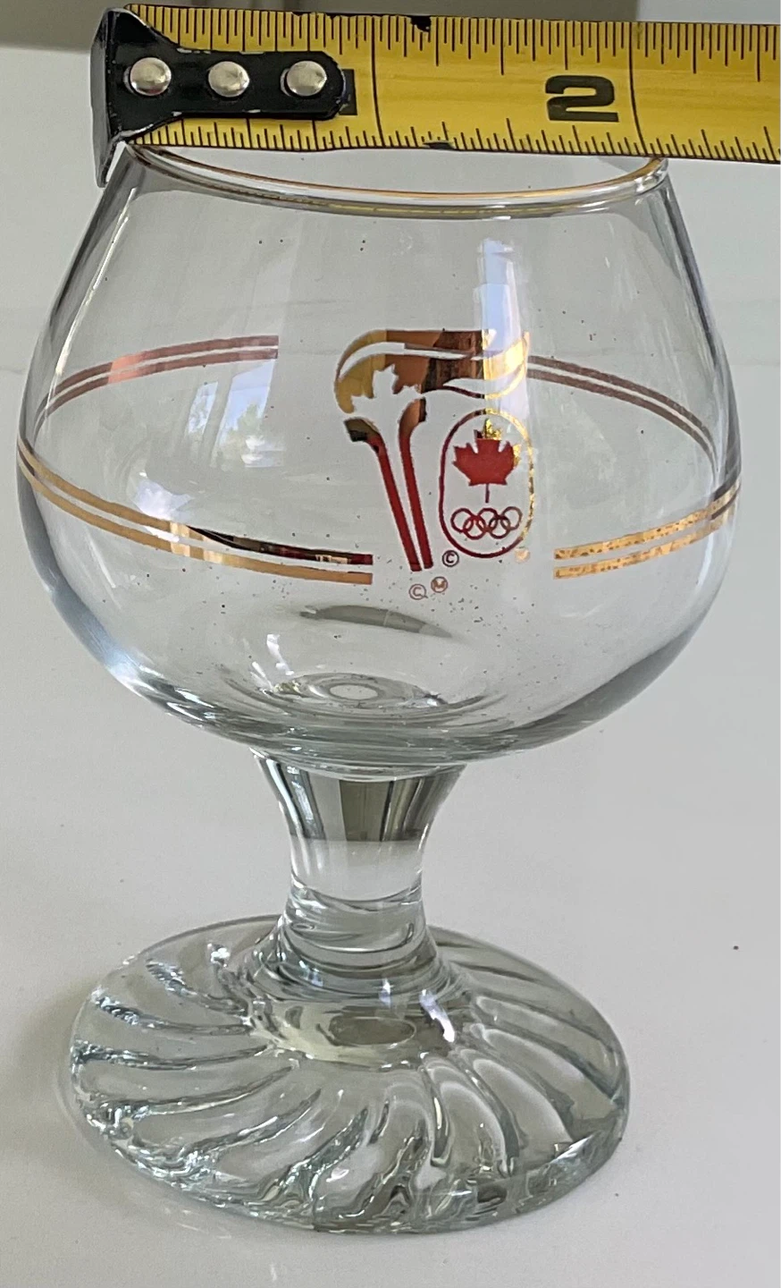 Vintage 1988 Calgary Winter Olympics Glassware Set