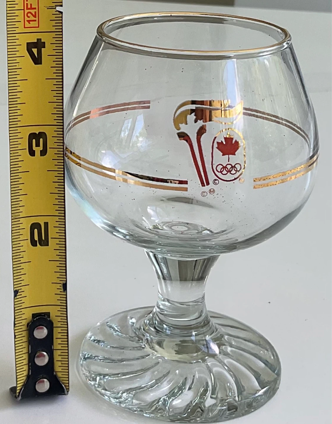 Vintage 1988 Calgary Winter Olympics Glassware Set - photo 2