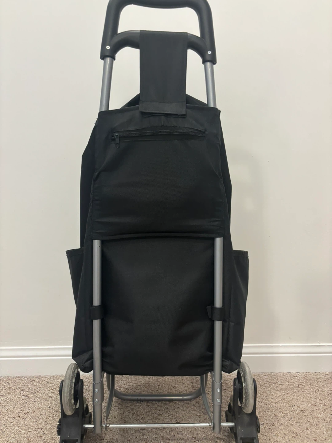 SMARTLIFE Black Rolling Shopping Cart - photo 2