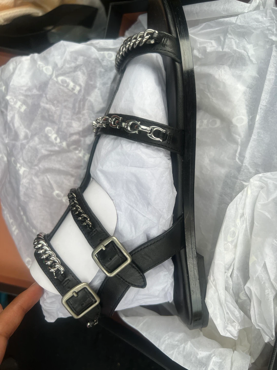 Coach Haddie Chain Sandals - photo 2