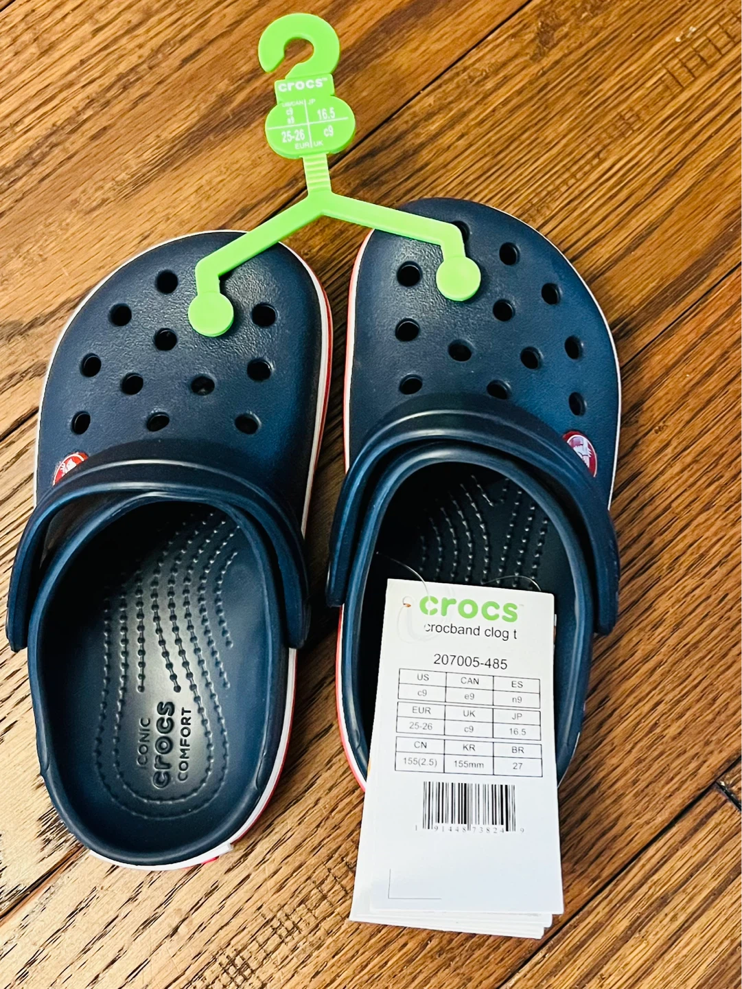 Crocs - Navy - C9 - Brand New with Tags (NWT) - photo 3