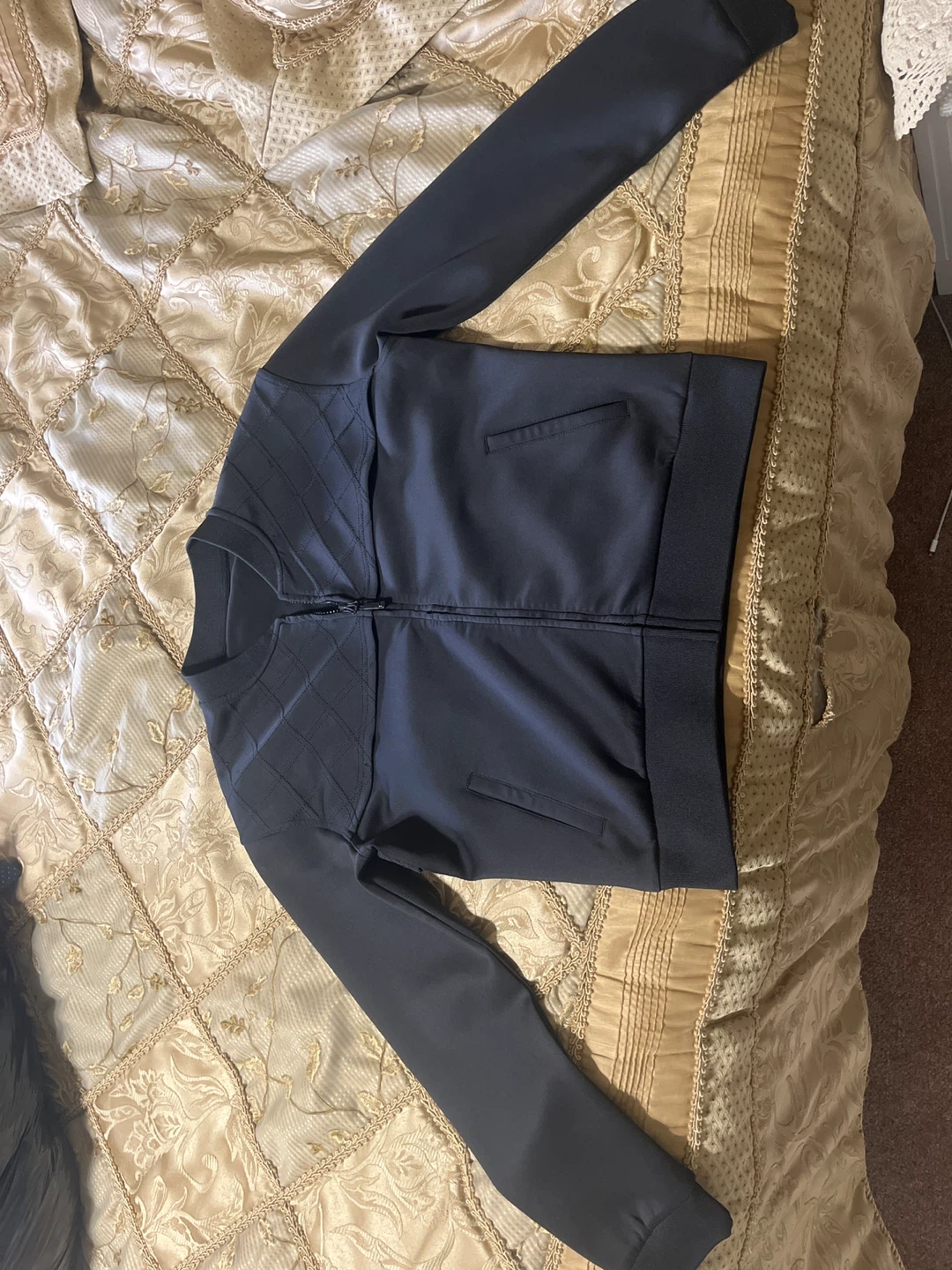 Black Lyra Active Bomber Jacket