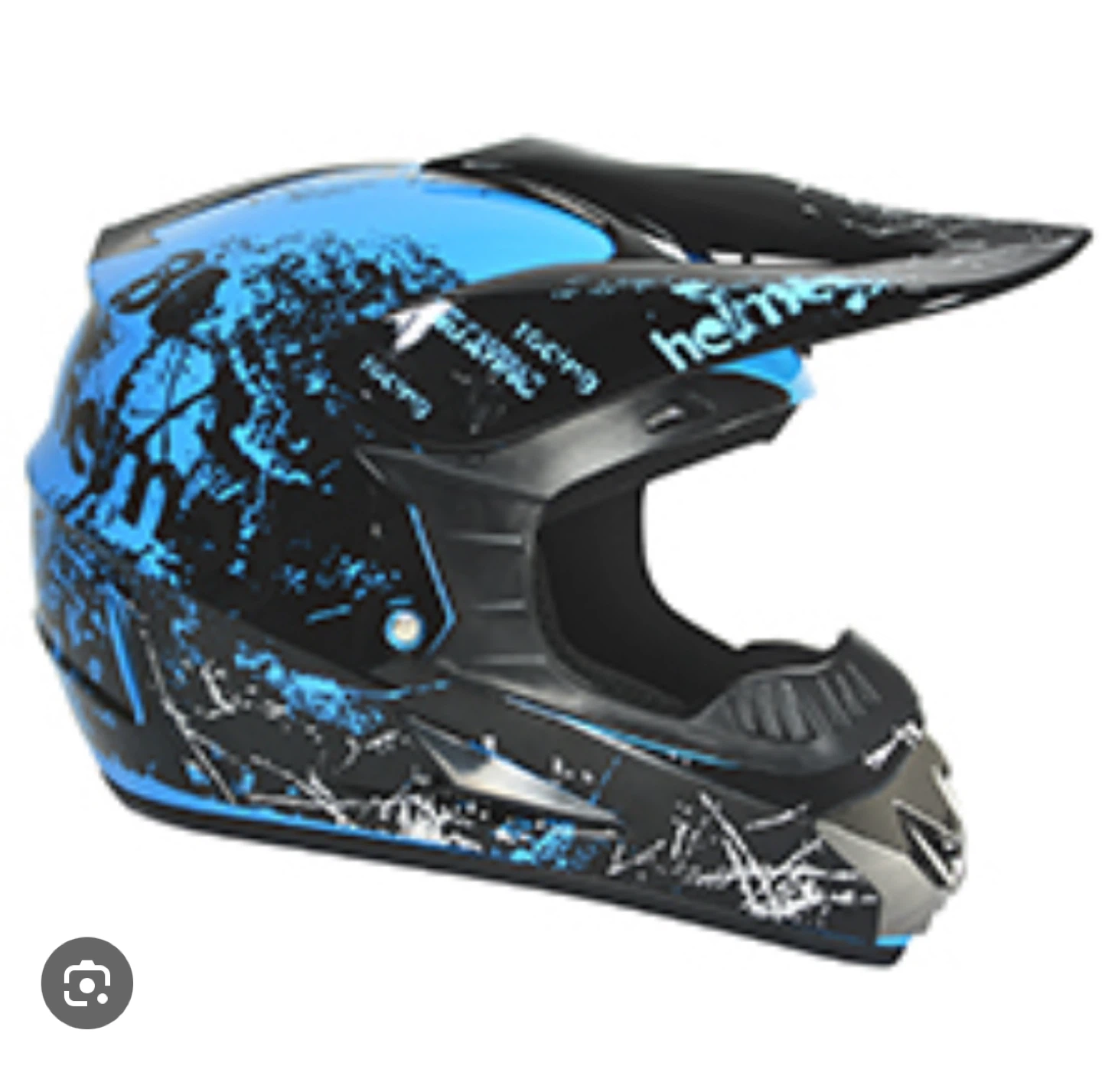 New Dirt Bike Helmet (Missing top black part)