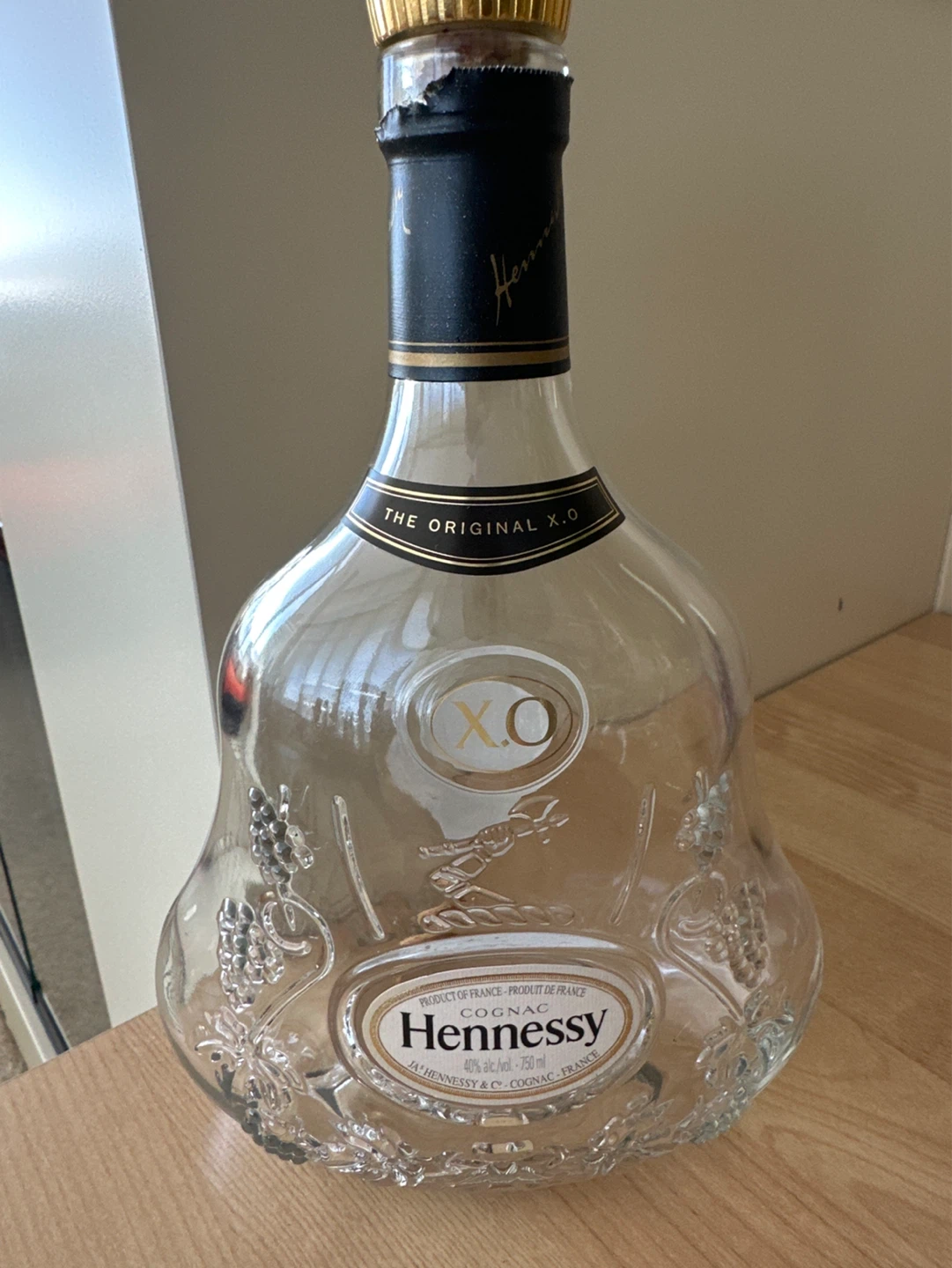 Hennessy The Original X.O Cognac Bottle