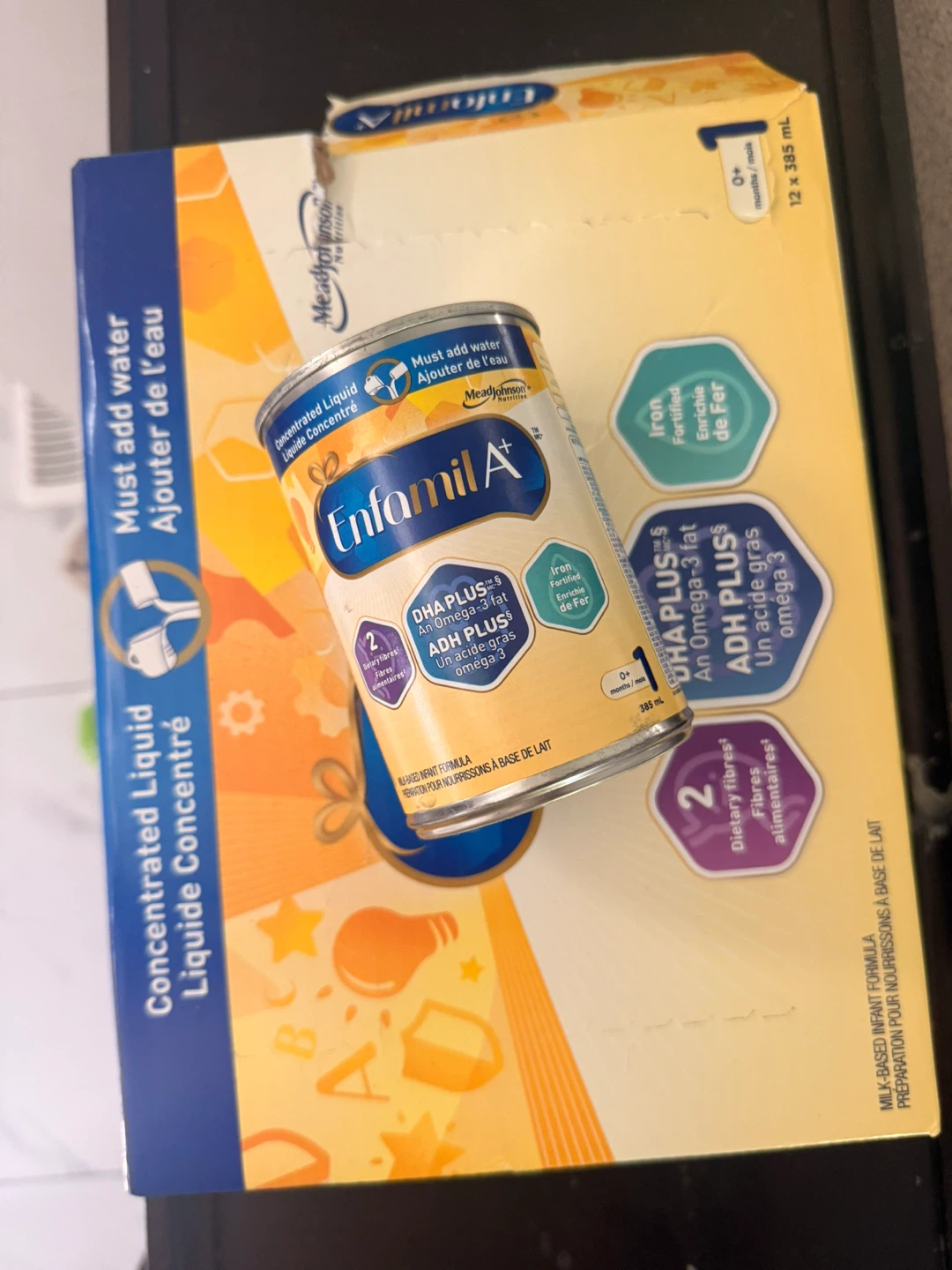 Enfamil A+ Concentrated Liquid Infant Formula 385 ml - photo 3