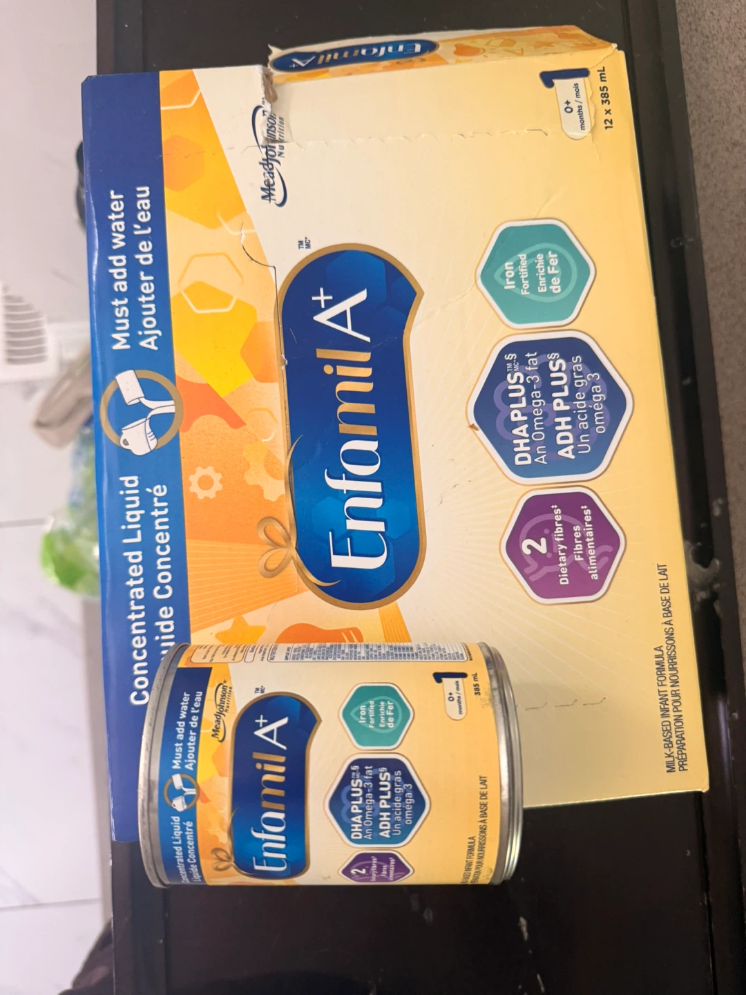 Enfamil A+ Concentrated Liquid Infant Formula 385 ml - photo 4