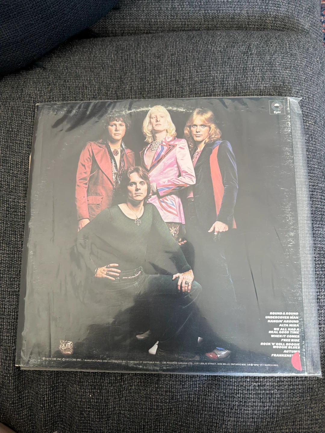 The Edgar Winter Group "They Only Come Out at Night" Vinyl - photo 2