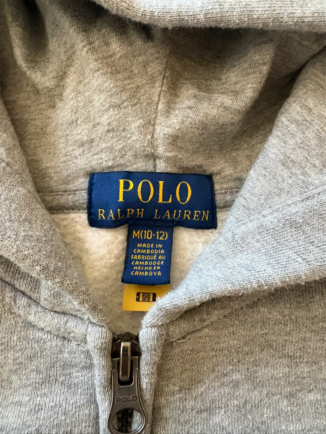 Polo Ralph Lauren Kids Grey Zip-Up Hoodie - photo 2