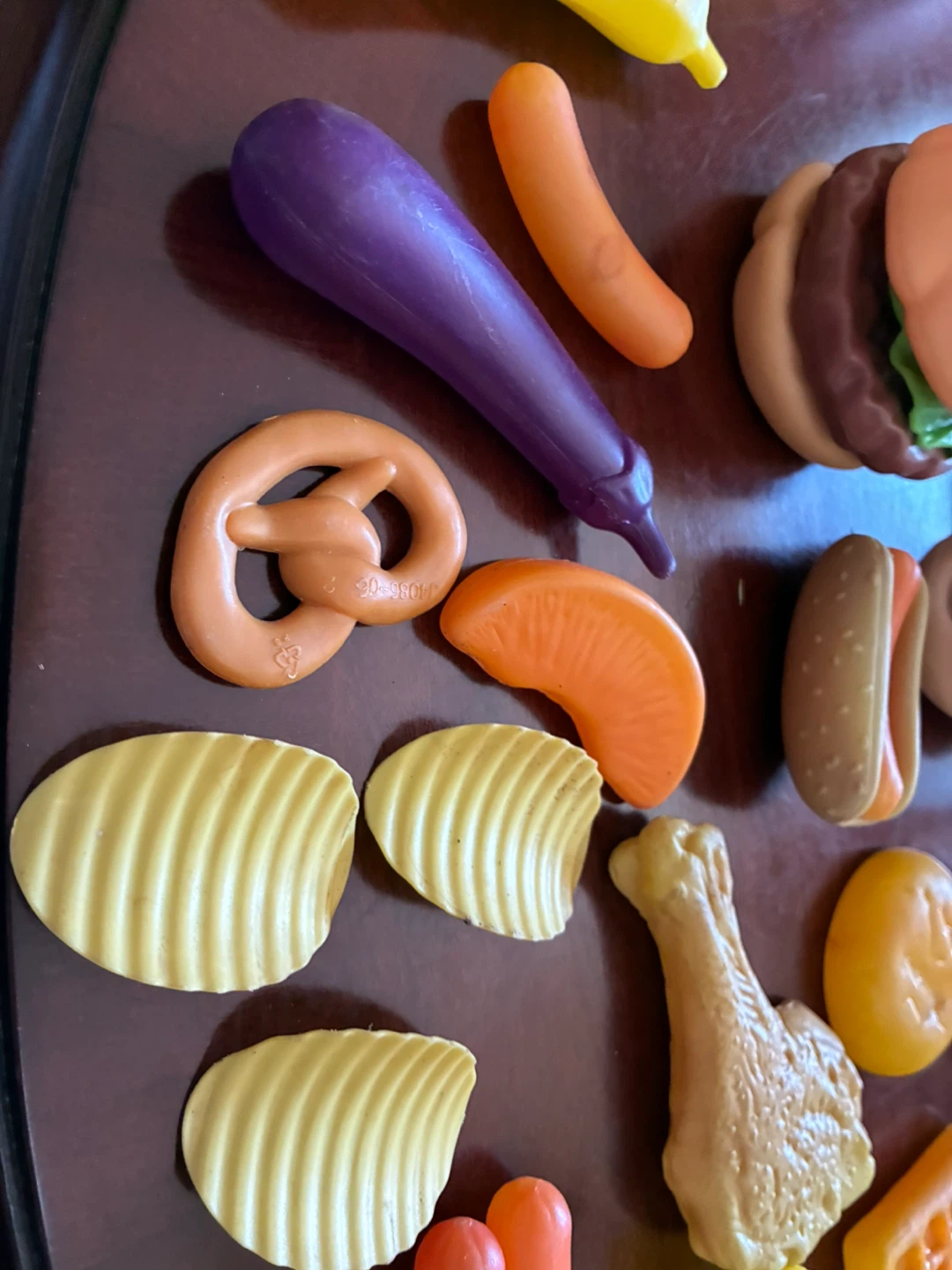 30 Pieces Kids Plastic Play Food Toys, Fake Food, toy 3D - photo 5