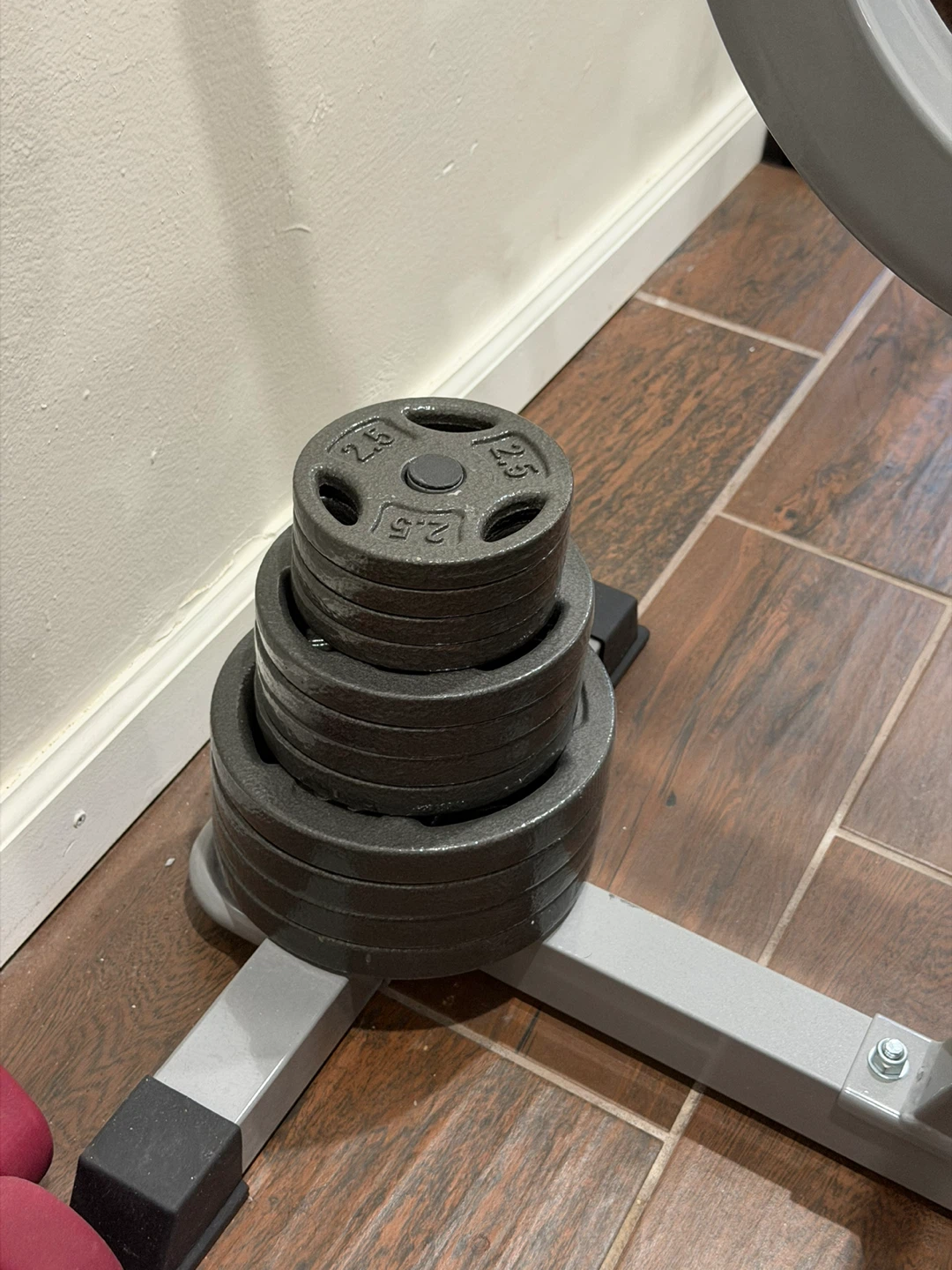SAROLER Leg Curl Extension Machine with Weight Plates - photo 4