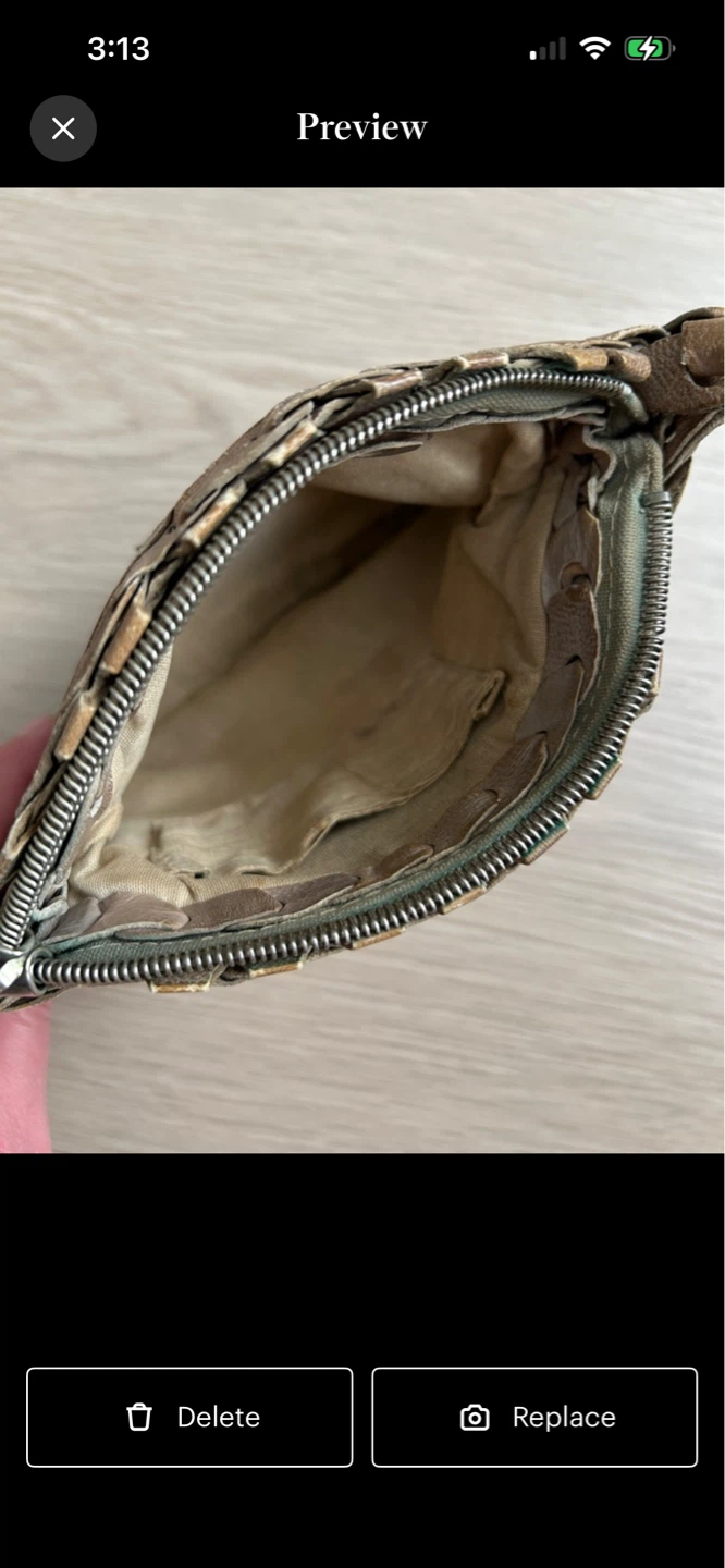 Vintage prentice leather wristlet pouch - photo 3
