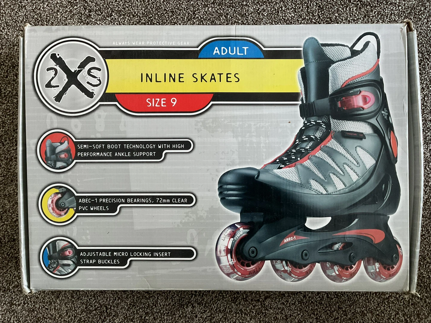 2XS Adult Inline Skates