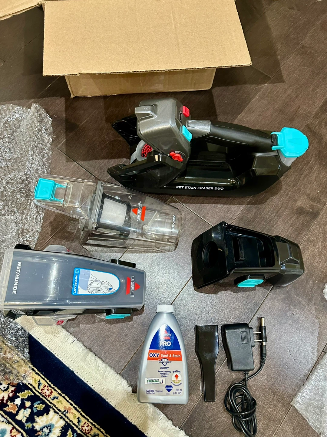New BISSELL Pet Stain Eraser Duo Portable Carpet Cleaner - photo 2