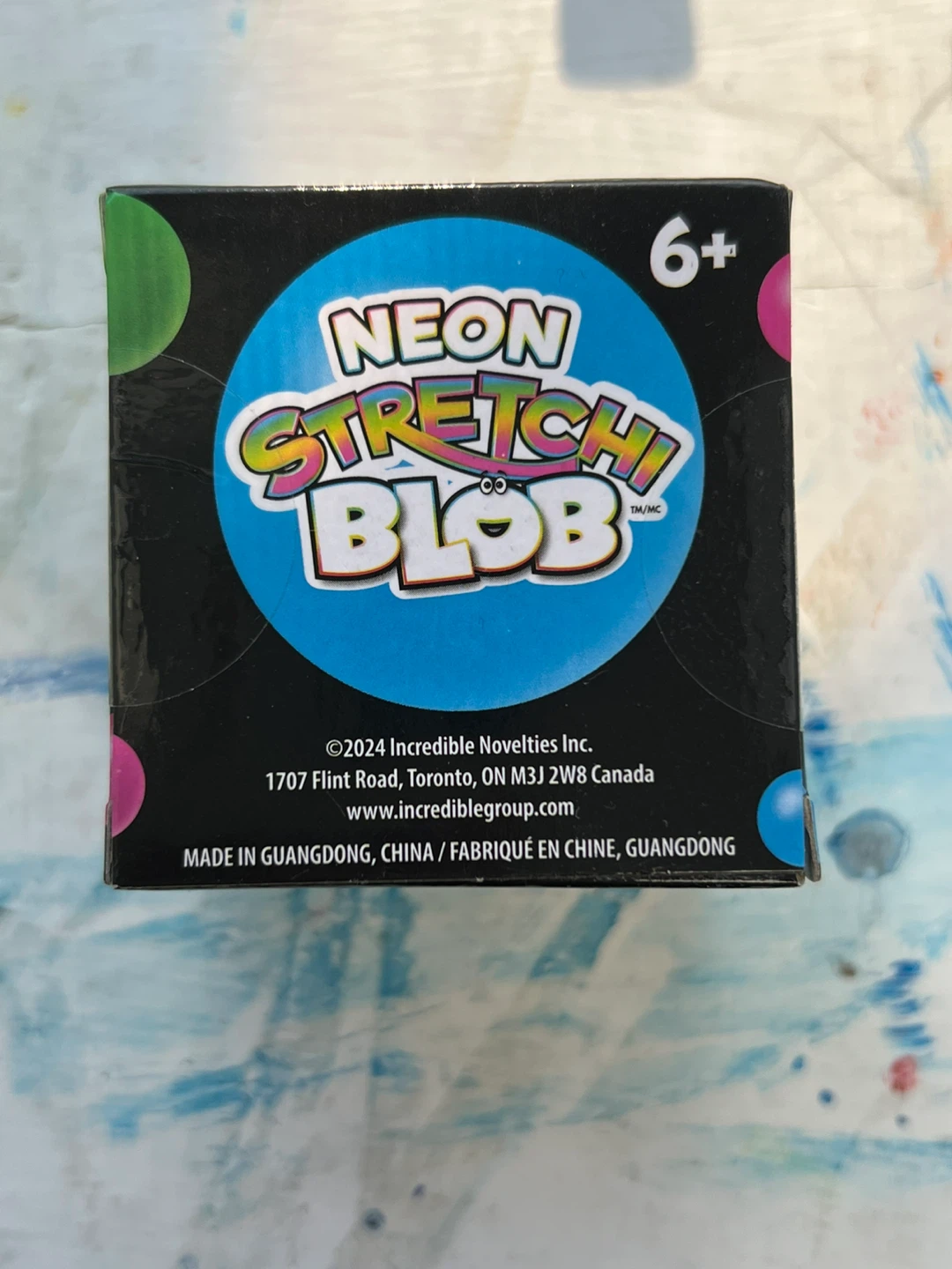 NEW Neon Stretch Blob Toy - photo 3