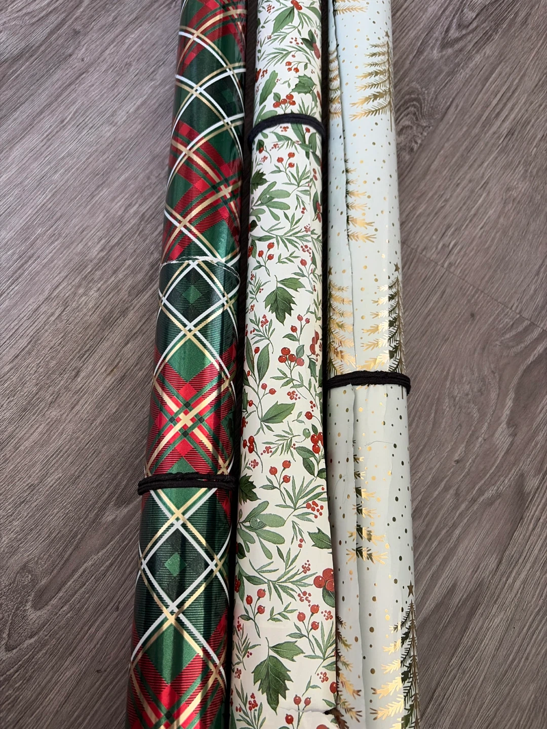 3 Rolls of Christmas Wrapping Paper