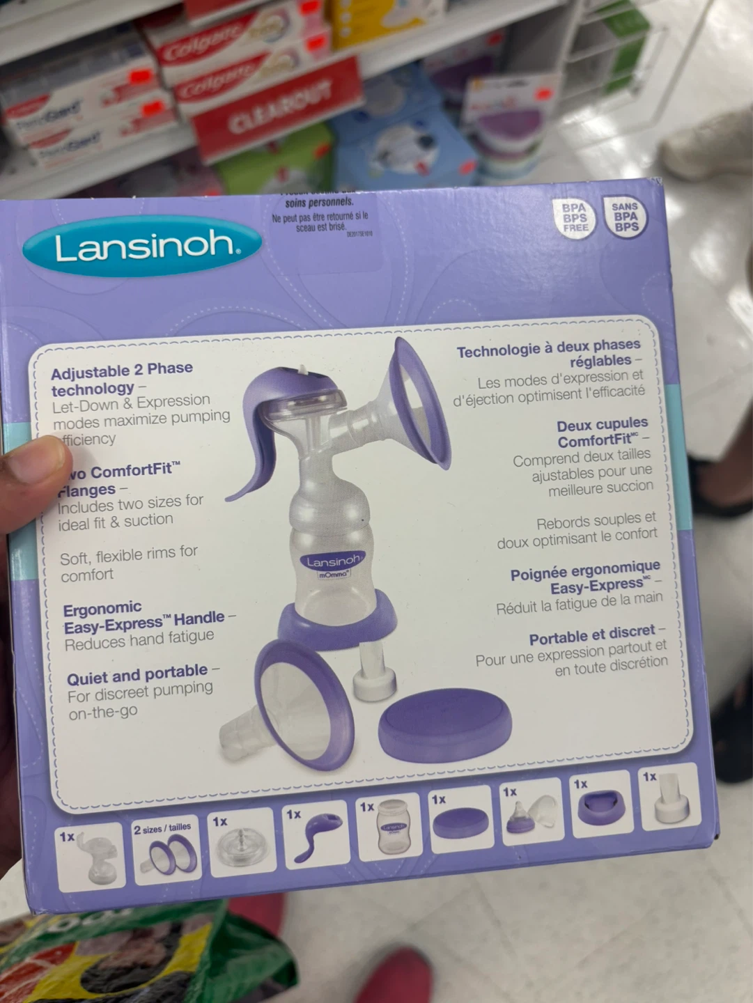 Lansinoh Manual Breast Pump