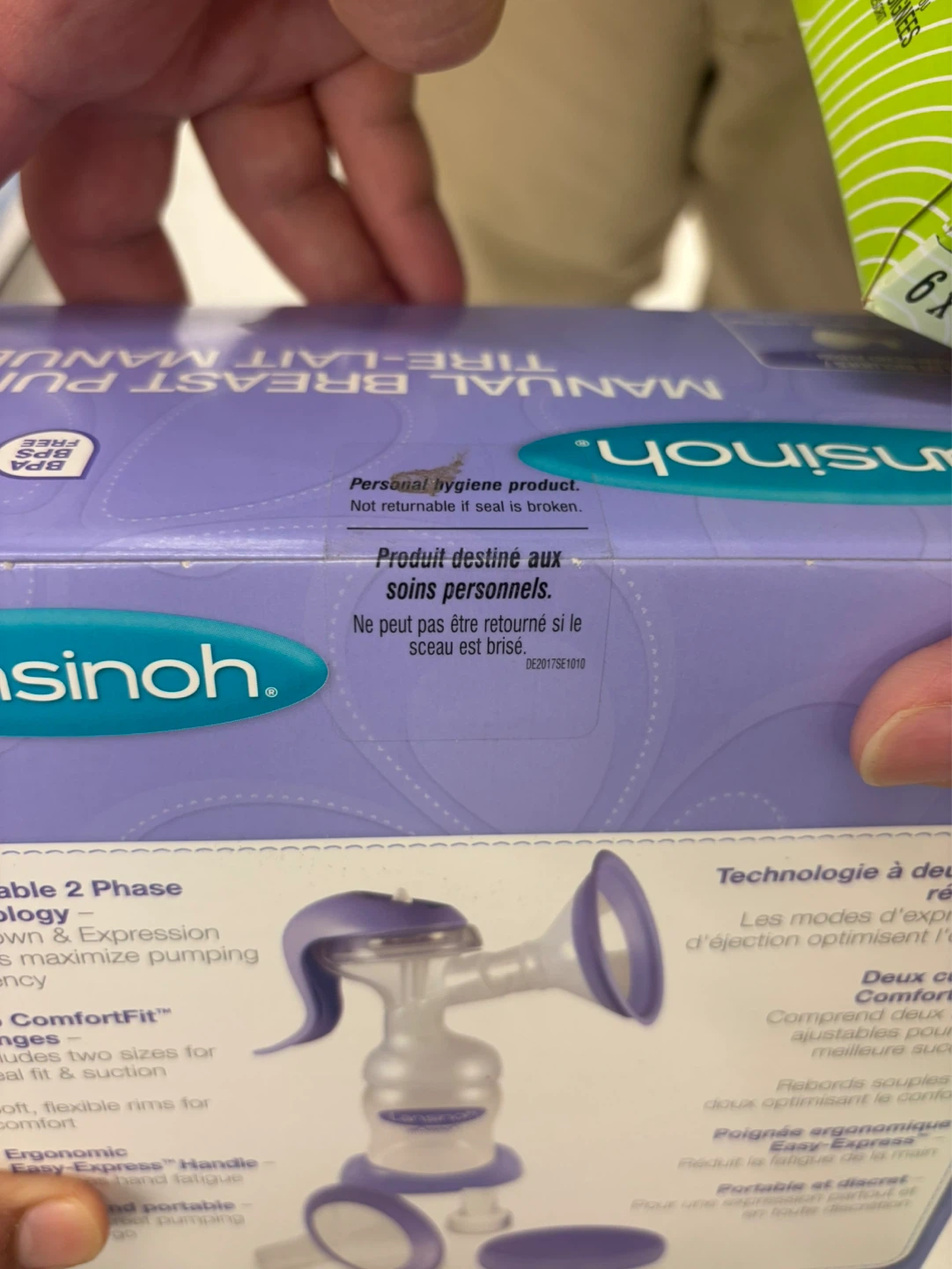 Lansinoh Manual Breast Pump - photo 3