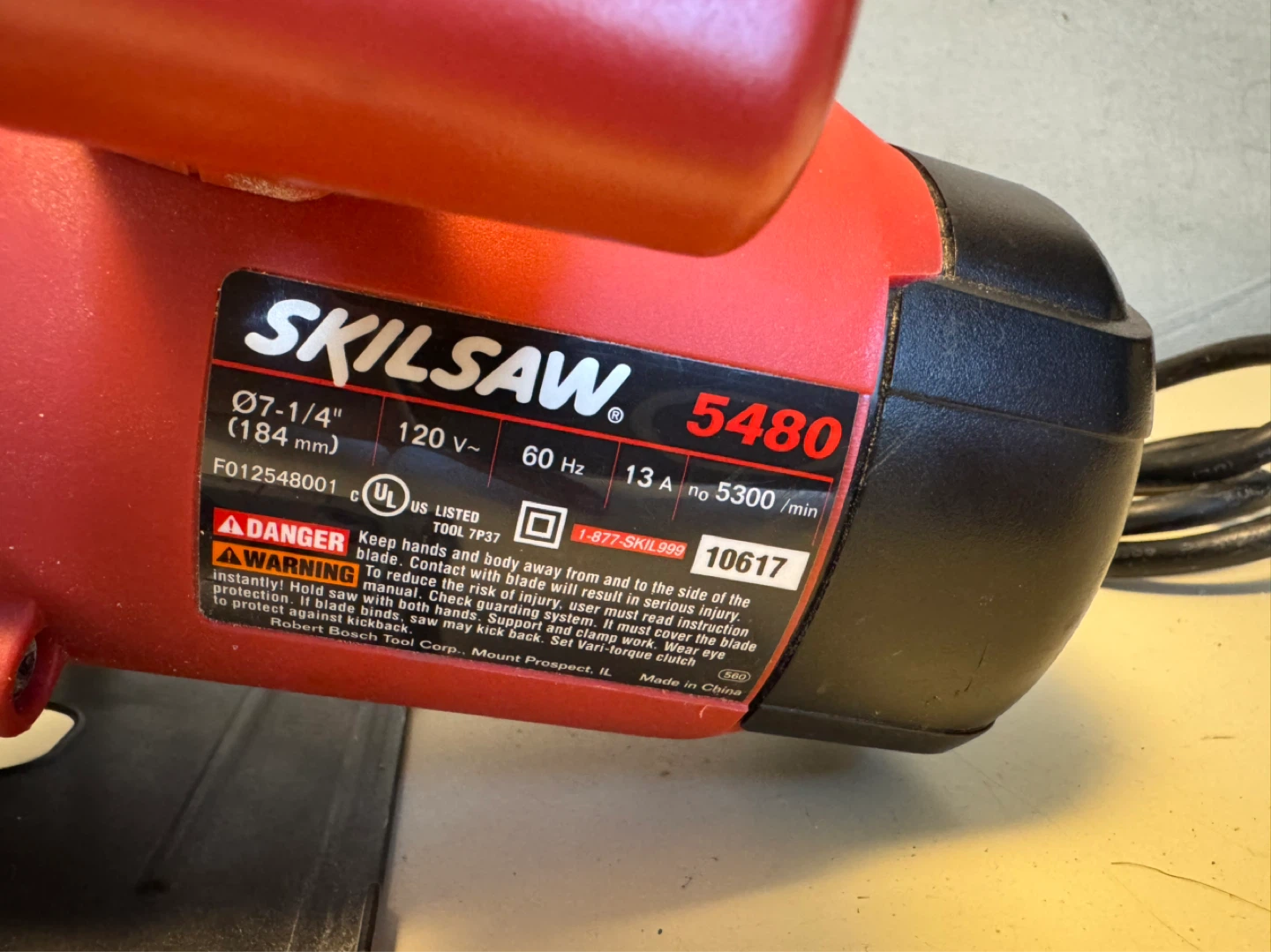 SKILSAW 5480 Circular Saw - photo 3