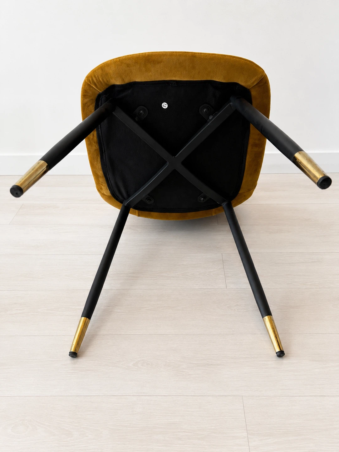 Yellow Velvet Dining Chairs (Set of 4) - photo 5