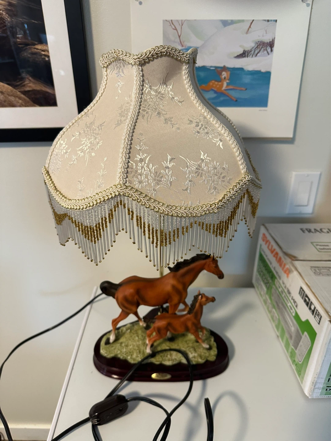 La Nina Collection Horse Lamp