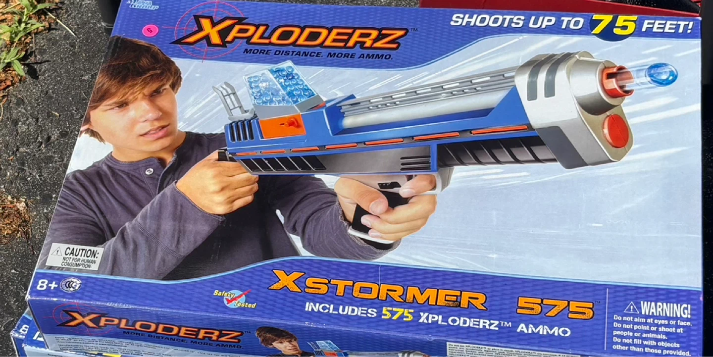 Xploderz XStormer 575 Toy Blaster with 575 Ammo