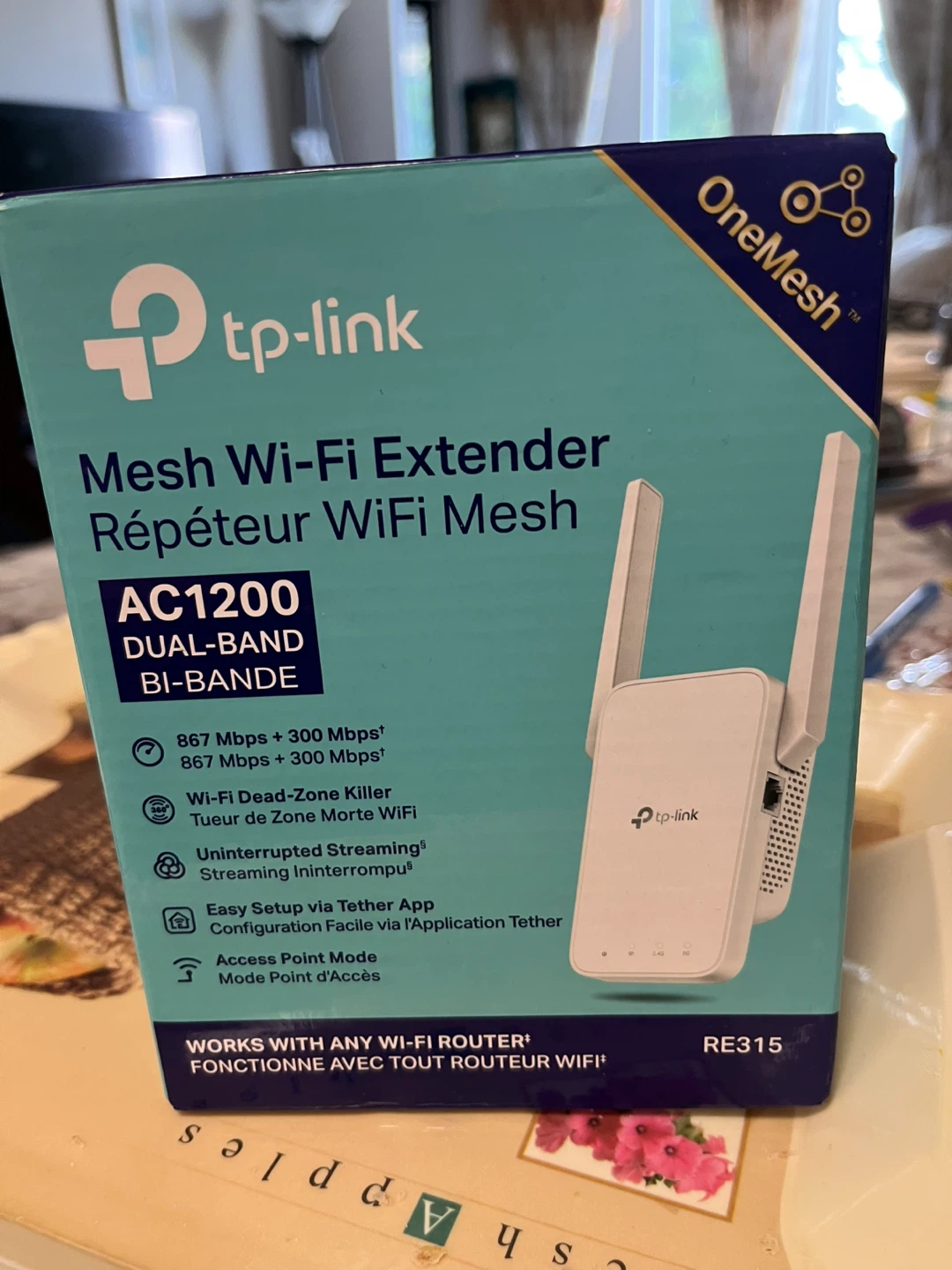 TP-Link AC1200 Mesh Wi-Fi Extender RE315