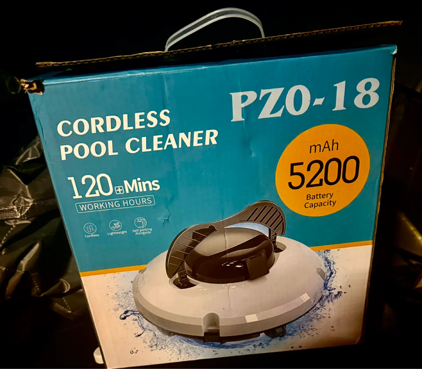 PZO-18 Cordless Pool Cleaner