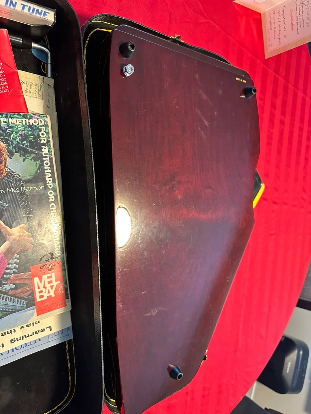 Harp Autoharp with Case. Etc - photo 5