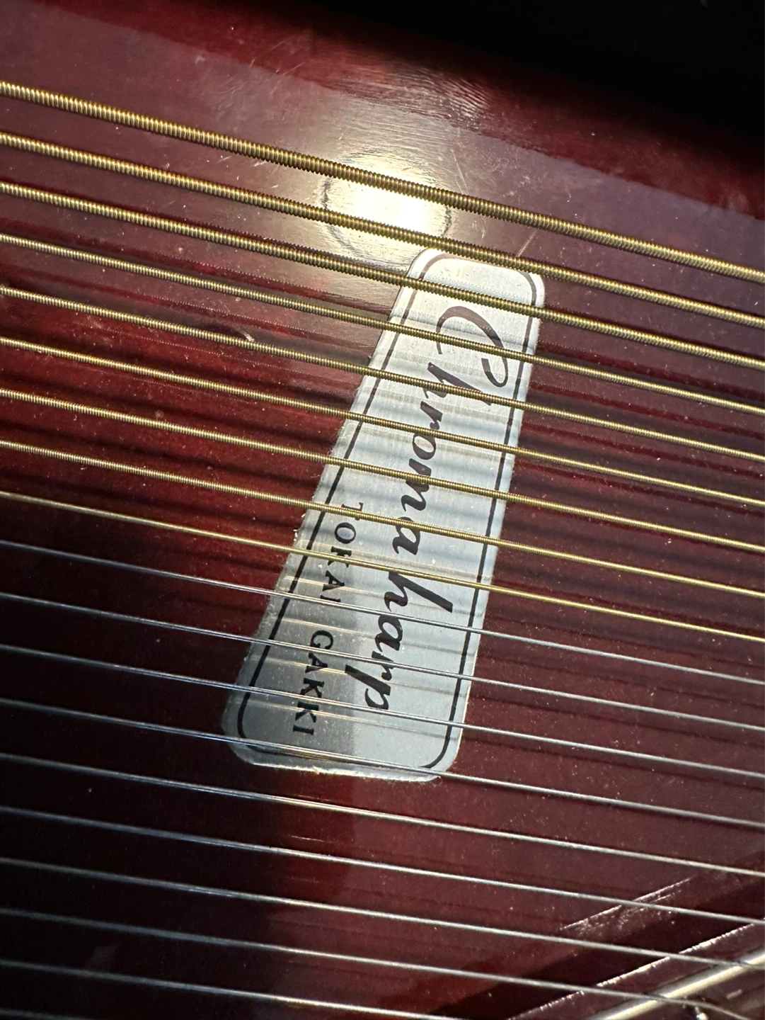 Harp Autoharp with Case. Etc - photo 4