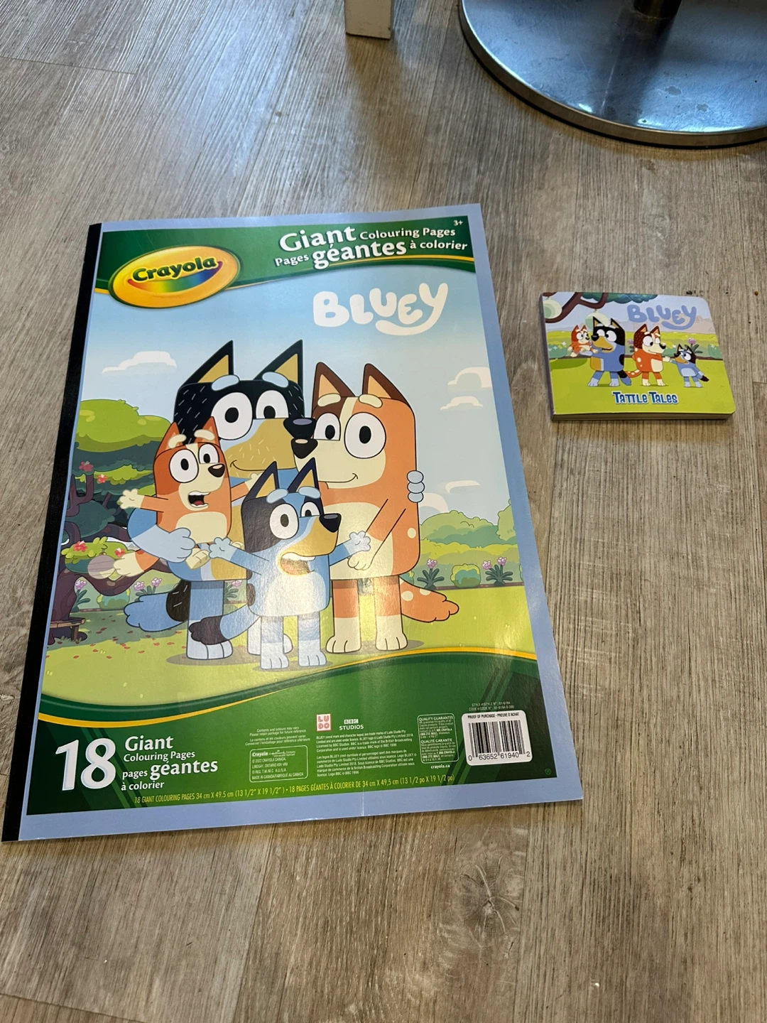 Crayola Bluey Giant colouring pages
