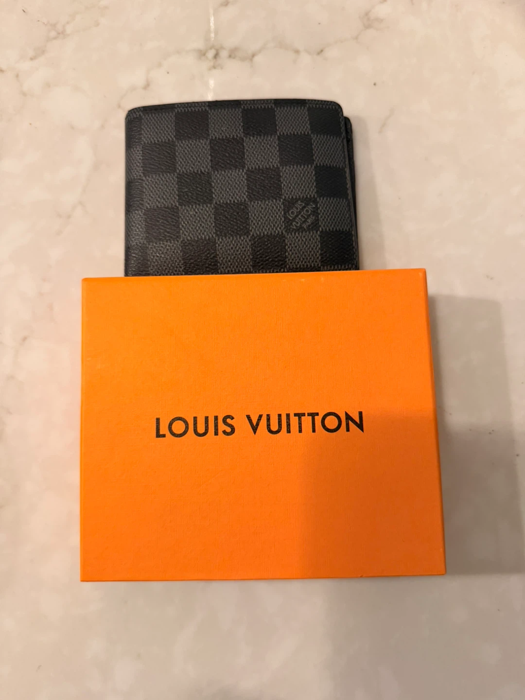 Louis Vuitton Damier Graphite Checkered Wallet