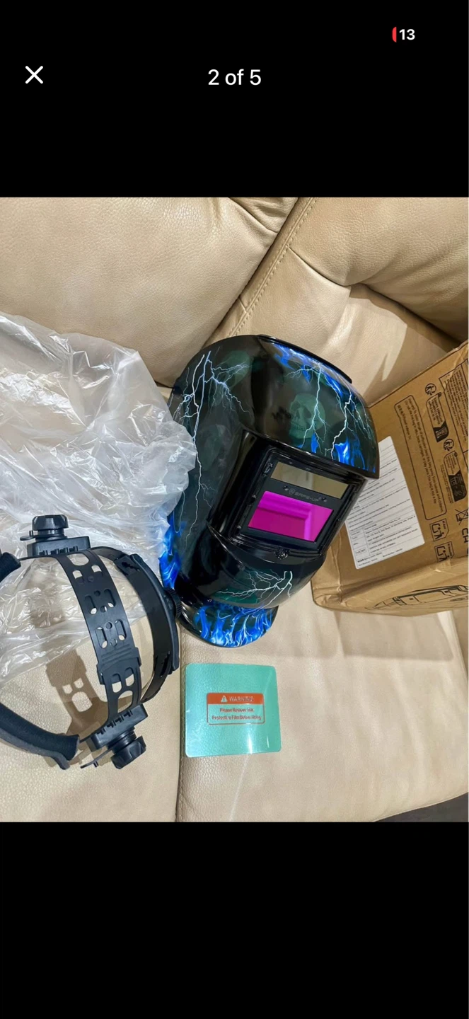 New Auto-Darkening Welding Helmet - photo 2