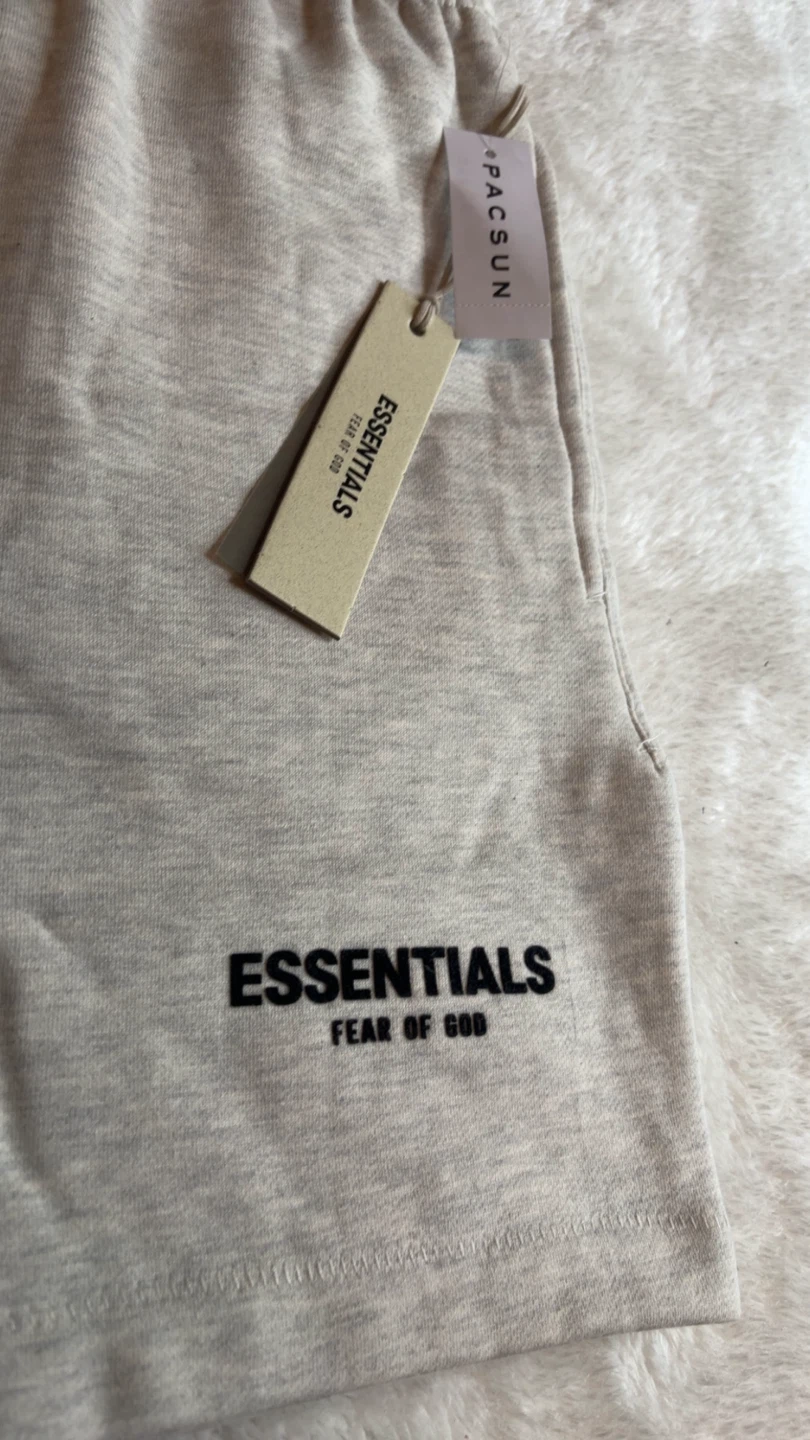 Essentials Shorts Light Oatmeal - photo 2