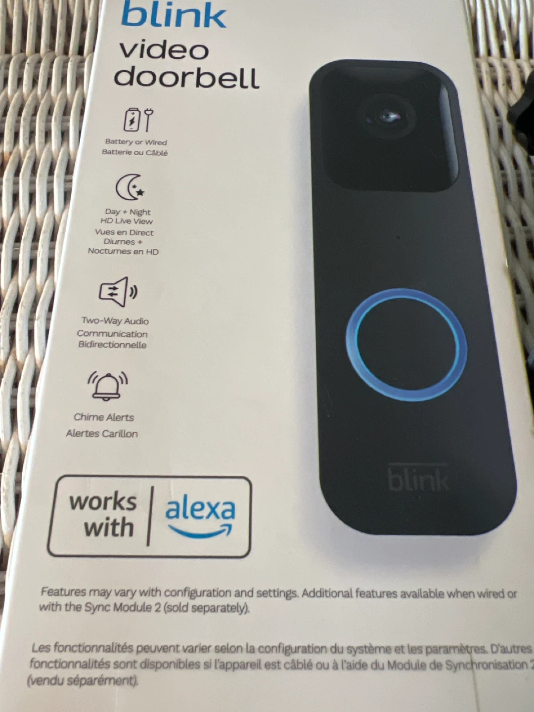 Blink Video Doorbell w/ Mount – Battery or Wired - photo 3