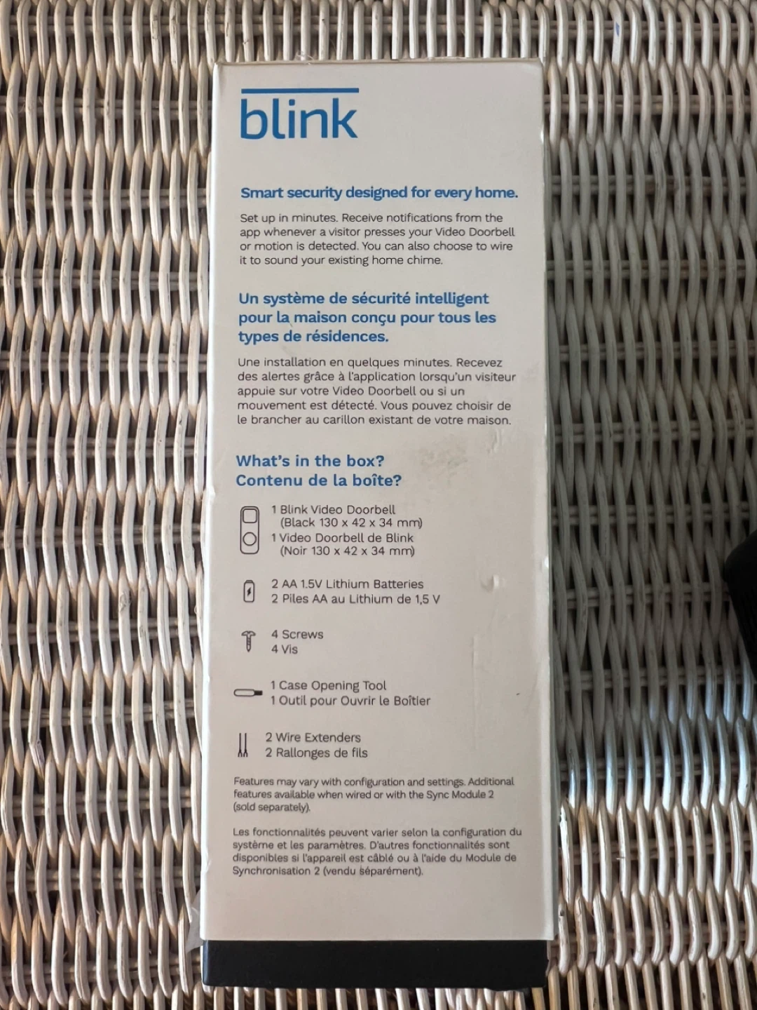 Blink Video Doorbell w/ Mount – Battery or Wired - photo 5