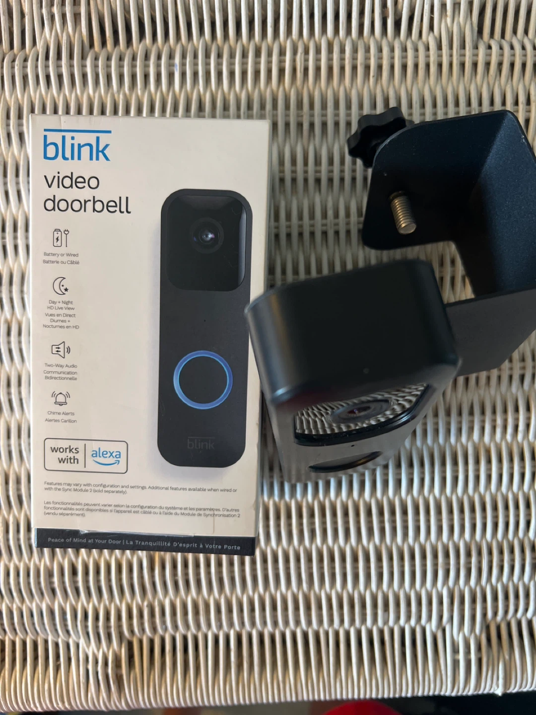 Blink Video Doorbell w/ Mount – Battery or Wired - photo 2