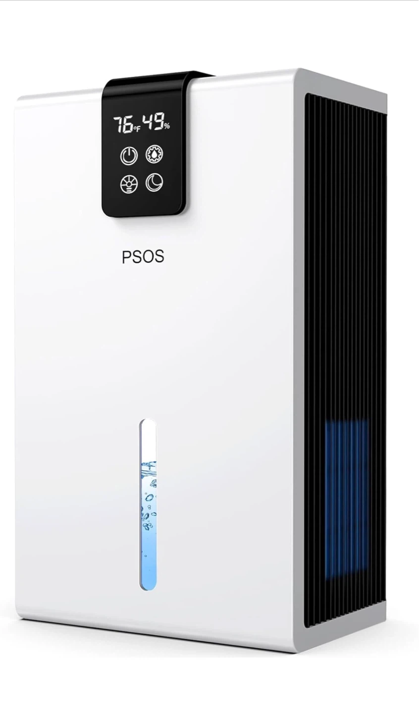 PSOS Dehumidifier, 98 OZ Water Tank, Dehumidifier for Home - photo 2